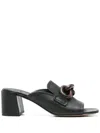 Pedro Garcia Umita Slide Sandal In Black