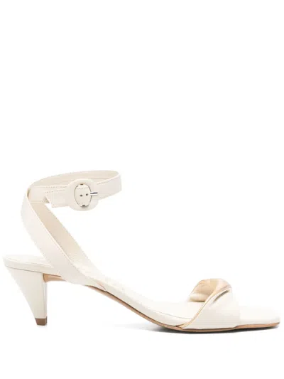 Pedro Garcia 60mm Adara Sandals In Neutrals