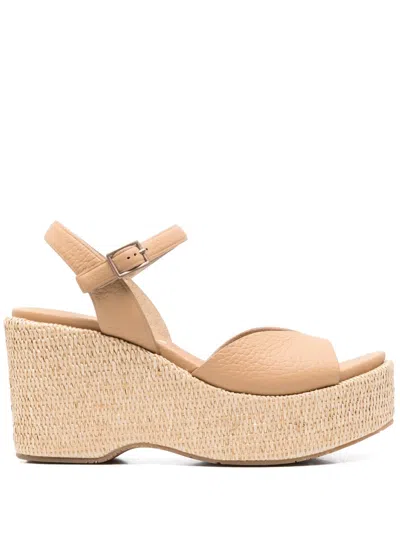 Pedro Garcia 90mm Doina Sandals In Brown