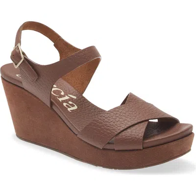 Pedro Garcia Aleyda Wedge Sandal In Multi