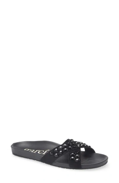 Pedro Garcia Analis Slide Sandal In Black