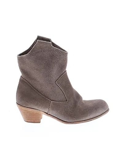 Pre-owned Pedro Garcia Ankle Boots In Gray