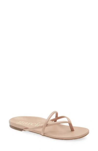 Pedro Garcia Belany Flip Flop In Animal Print