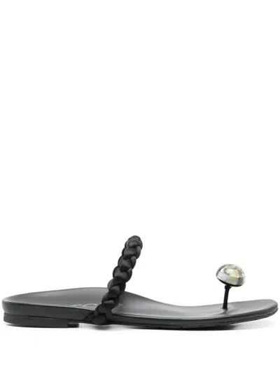 Pedro Garcia Beth Flip Flops In Black