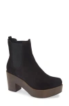 Pedro Garcia Dalmi Platform Chelsea Boot In Black