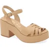 Pedro Garcia Daya Ankle Strap Platform Sandal