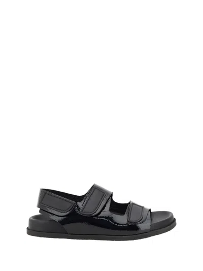 Pedro Garcia Dinka Women's Sandals In Black