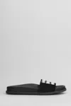 Pedro Garcia Dolomita Flats In Black Suede