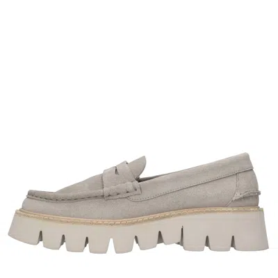 Pedro Garcia Flat Shoes In Gray