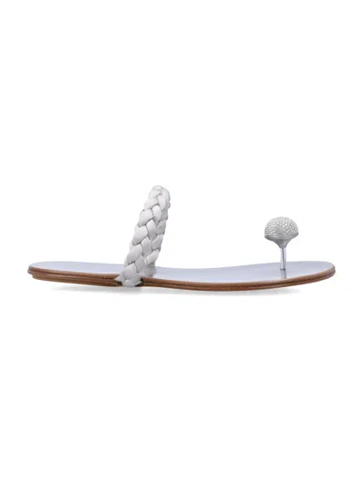 Pedro Garcia Flat Shoes In White