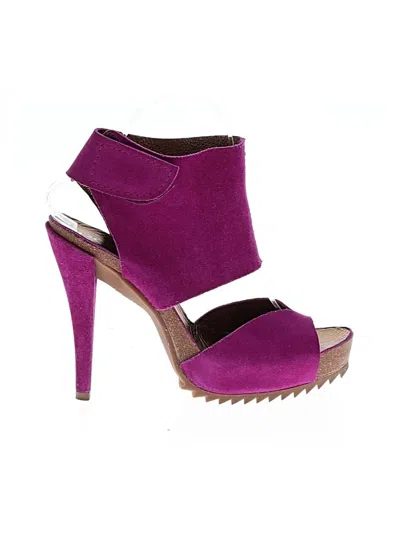 Pre-owned Pedro Garcia Heels In Pink