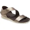 Pedro Garcia Jedda Strappy Wedge Sandal In Cafe