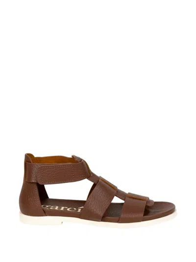 Pedro Garcia Jesica Strappy Sandals In Brown