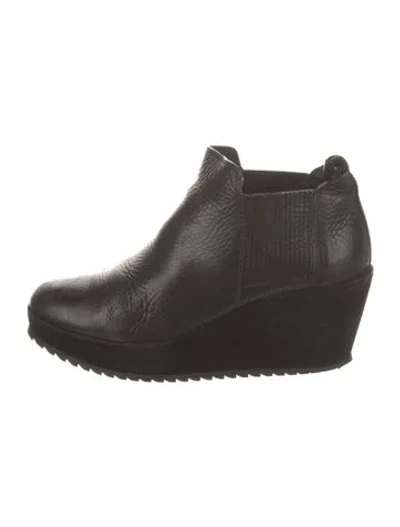 Pre-owned Pedro Garcia Leather Chelsea Boots In Black