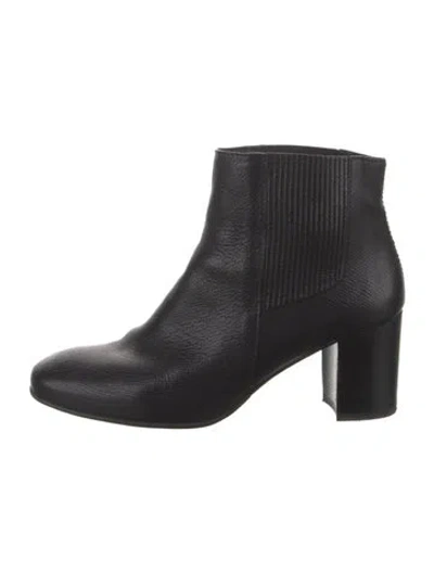 Pre-owned Pedro Garcia Leather Chelsea Boots In Black