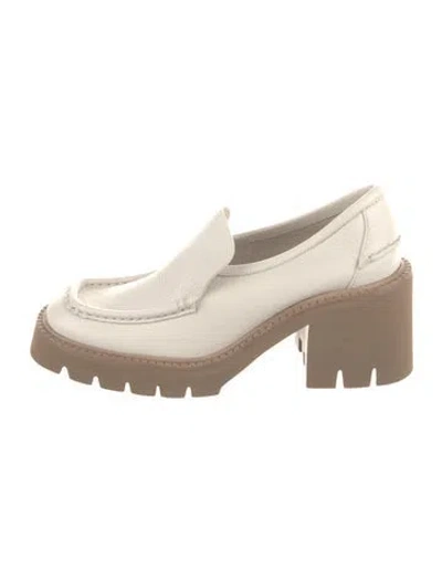 Pre-owned Pedro Garcia Leather Loafers In Neutral