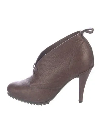 Pre-owned Pedro Garcia Leather Pumps In Brown