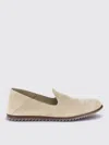 Pedro Garcia Suede Loafers In Neutral
