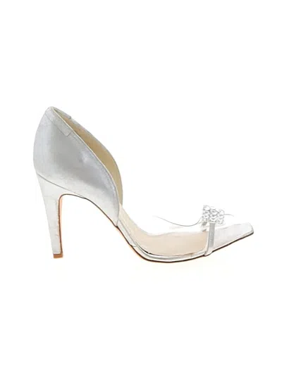 Pre-owned Pedro Garcia Mule/clog In Silver
