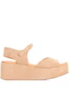 Pedro Garcia Nelly Suede Sandals In Multi