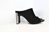 Pedro Garcia Nobby Open Toe Mule In Black In Black
