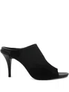 Pedro Garcia Open-toe Stiletto Sandals In Black