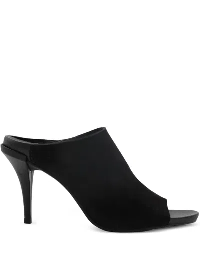 Pedro Garcia Open-toe Stiletto Sandals In Black