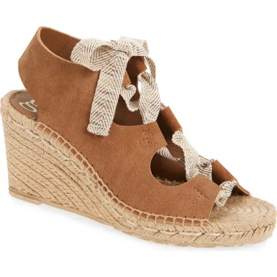 Pedro Garcia Otelia Espadrille Wedge Sandal In Hazelnut Castoro