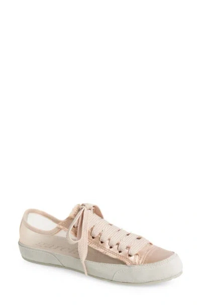 Pedro Garcia Parson Mesh Low Top Sneaker In Naked Net