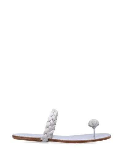 Pedro Garcia Pipa Sandals In White
