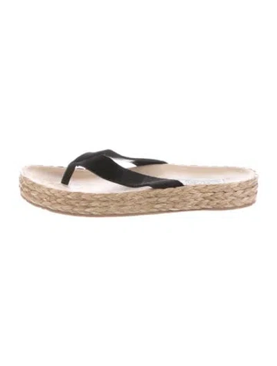 Pre-owned Pedro Garcia Raffia Colorblock Pattern Espadrilles In Transparent