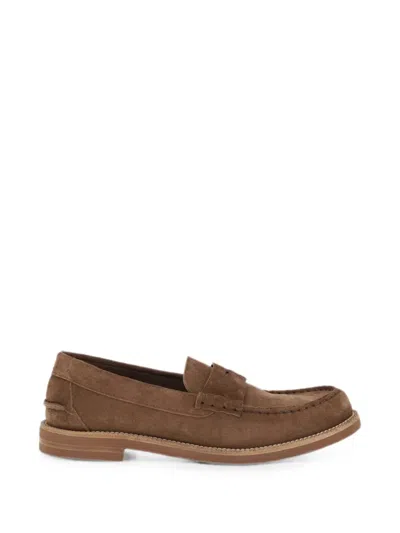 Pedro Garcia Sabela Penny Loafers In Brown