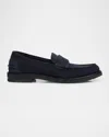 Pedro Garcia Sabela Suede Penny Loafers