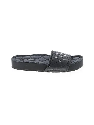 Pre-owned Pedro Garcia Sandals In Black