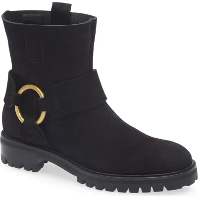 Pedro Garcia Sandor Lug Sole Boot In Black