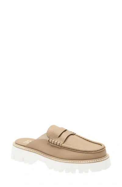 Pedro Garcia Savy Loafer Mule In Brown