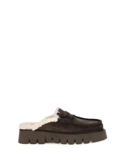 Pedro Garcia Pedro García Shearling-lined Boot In Brown