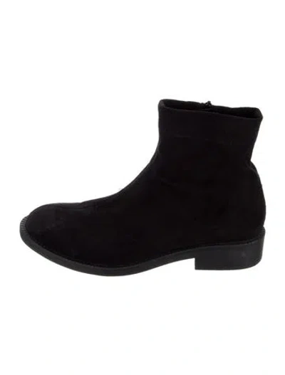 Pre-owned Pedro Garcia Suede Boots In Black