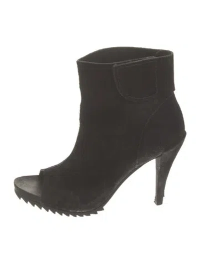 Pre-owned Pedro Garcia Suede Boots In Black