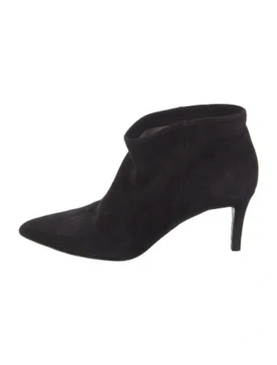 Pre-owned Pedro Garcia Suede Boots In Black