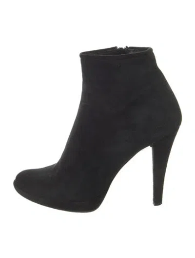 Pre-owned Pedro Garcia Suede Boots In Black