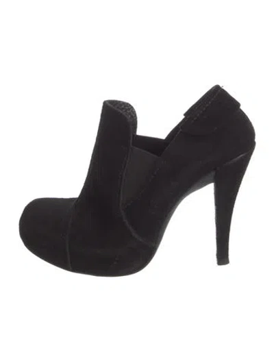 Pre-owned Pedro Garcia Suede Boots In Black