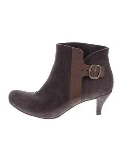 Pre-owned Pedro Garcia Suede Boots In Brown