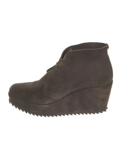 Pre-owned Pedro Garcia Suede Boots In Brown