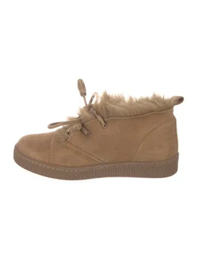 Pre-owned Pedro Garcia Suede Boots In Neutrals