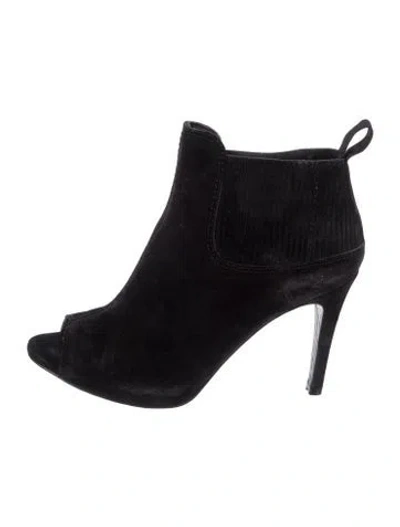 Pre-owned Pedro Garcia Suede Chelsea Boots In Black