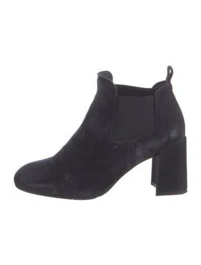 Pre-owned Pedro Garcia Suede Chelsea Boots In Blue