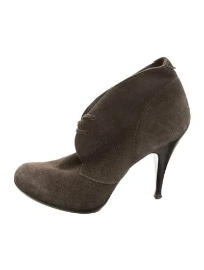 Pre-owned Pedro Garcia Suede Pumps In Brown