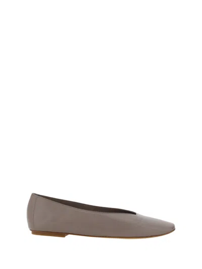 Pedro Garcia Tula Ballerinas In Beige