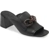 Pedro Garcia Umita Slide Sandal In Black